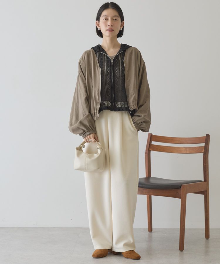 AMERICAN HOLIC「幾何学レースフードシャツ」|シャツ・ブラウス|