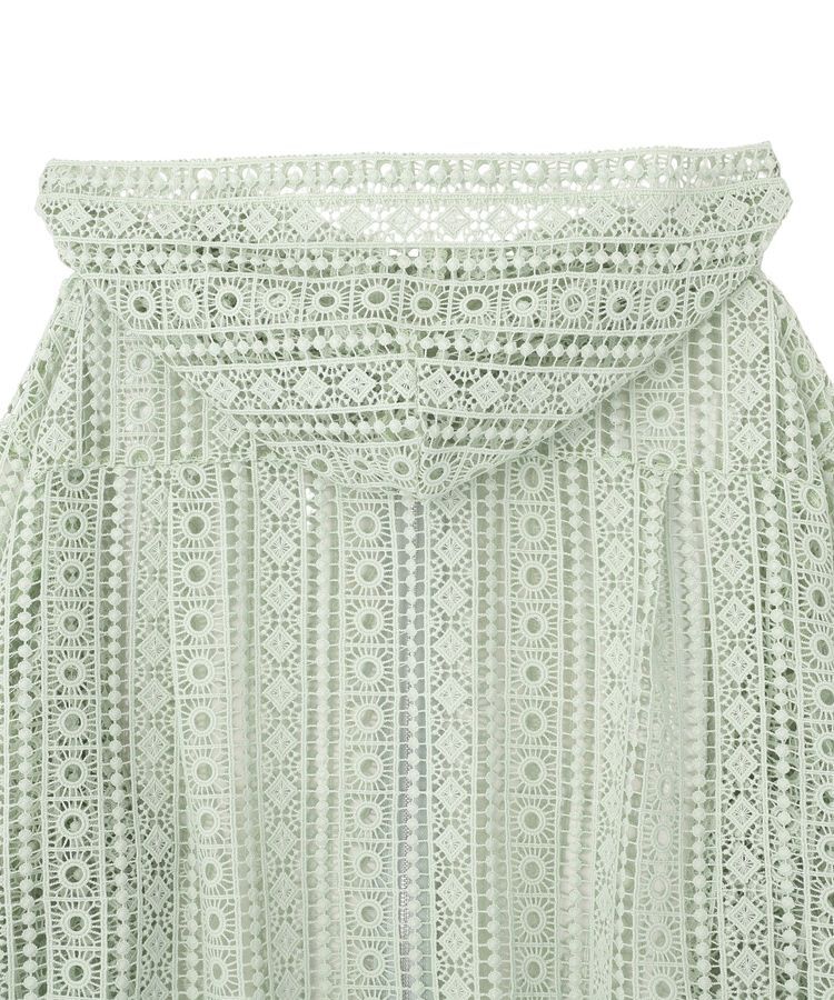 AMERICAN HOLIC「幾何学レースフードシャツ」|シャツ・ブラウス|