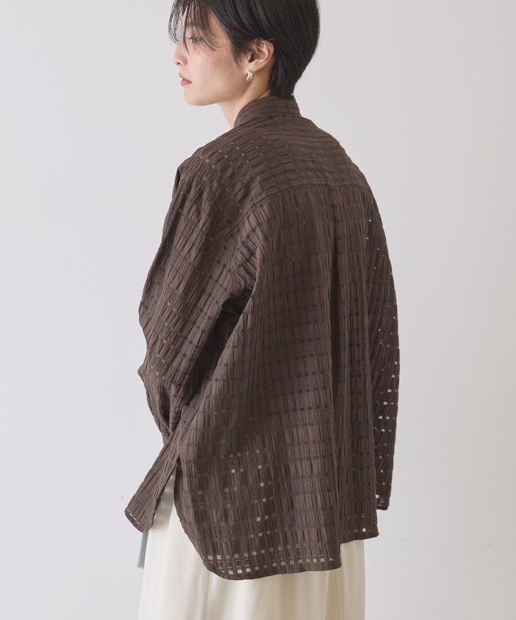 AMERICAN HOLIC「シアーチェックシャツ」|シャツ・ブラウス|