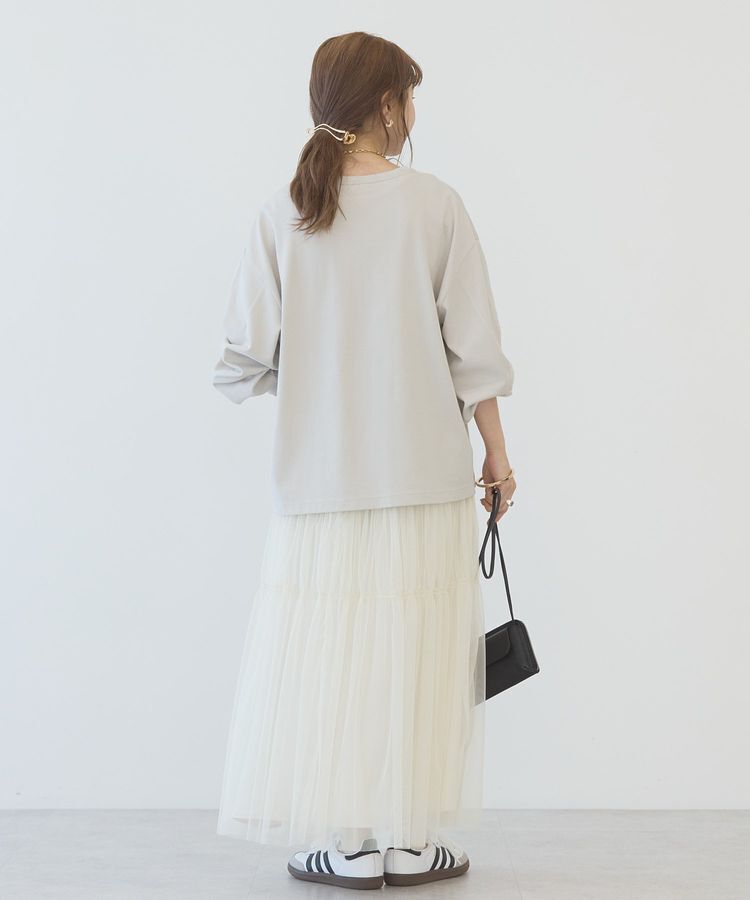 AMERICAN HOLIC「【WEB限定】袖ボリュームカットプルオーバー」|Tシャツ・カットソー|