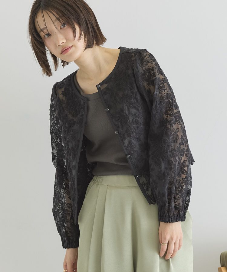 AMERICAN HOLIC「【前後2WAY】シアーレースブラウス」|シャツ・ブラウス|