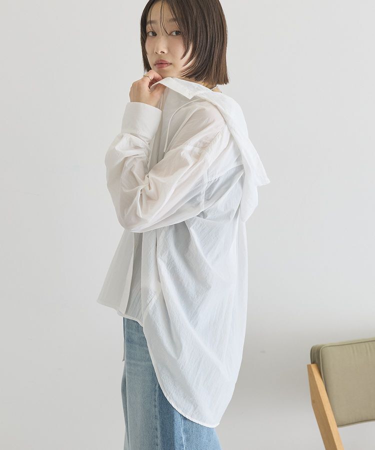 AMERICAN HOLIC「ナイロンフーディーシャツ」|シャツ・ブラウス|