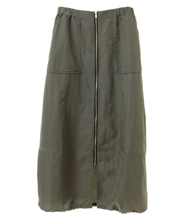 Green Parks「フロントZipコクーンスカート」|スカート|
