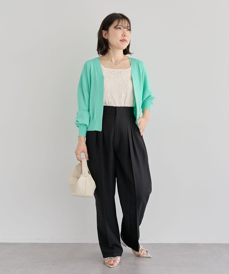 Green Parks「・ELENCARE DUE リネンライク2タックパンツ」|その他|