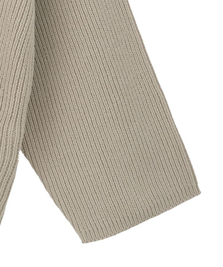 Green Parks「リブ切替Vネックニットプルオーバー」|ニット・セーター|
