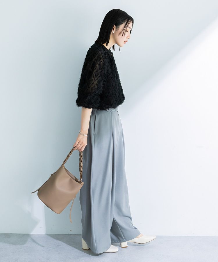 Green Parks「O.フサフサ2wayボウタイブラウス」|シャツ・ブラウス|