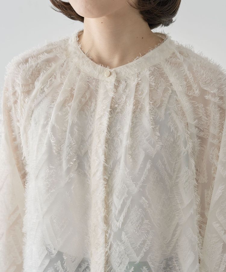 Green Parks「O.フサフサ2wayボウタイブラウス」|シャツ・ブラウス|