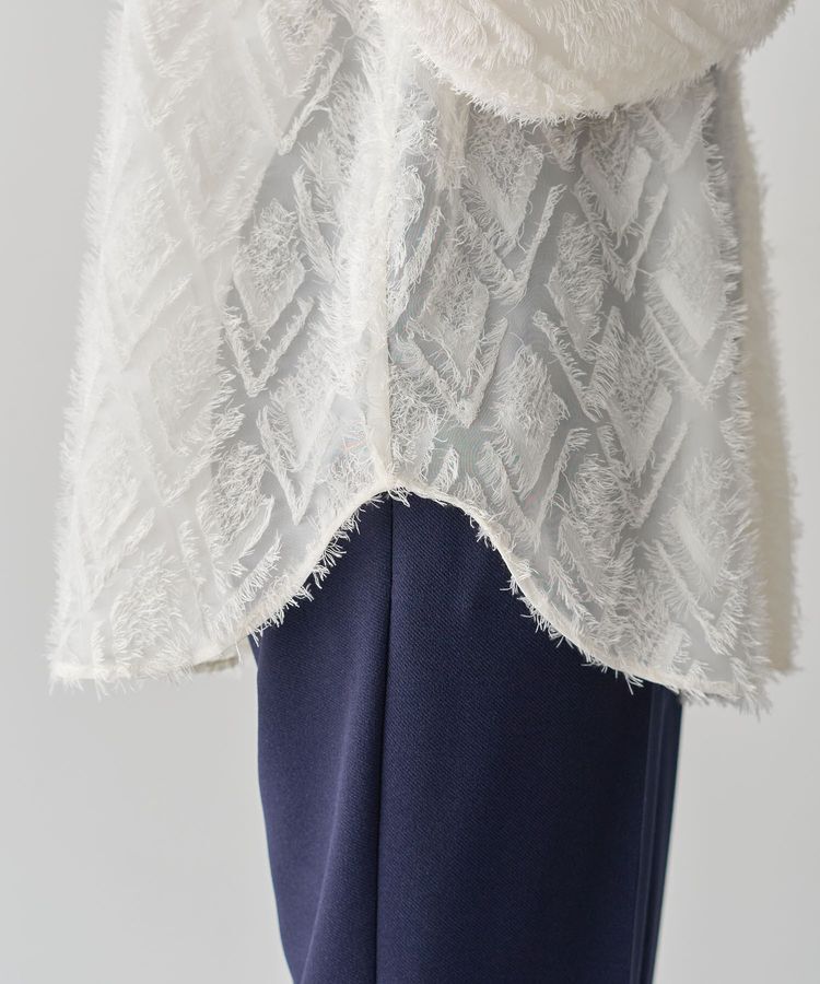 Green Parks「O.フサフサ2wayボウタイブラウス」|シャツ・ブラウス|