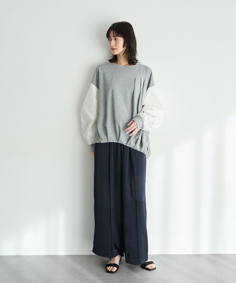 Editt by YECCA VECCA「アシメバルーンプルオーバー」|Tシャツ・カットソー|