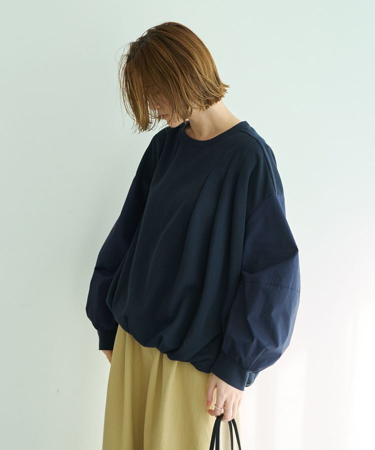 Editt by YECCA VECCA「アシメバルーンプルオーバー」|Tシャツ・カットソー|
