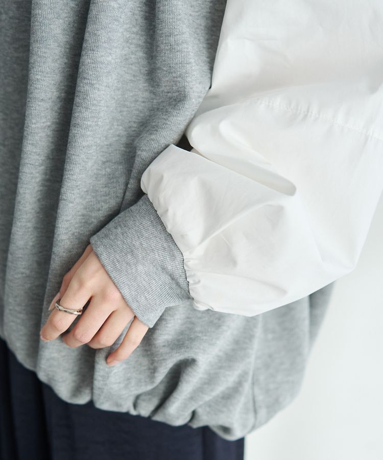 Editt by YECCA VECCA「アシメバルーンプルオーバー」|Tシャツ・カットソー|