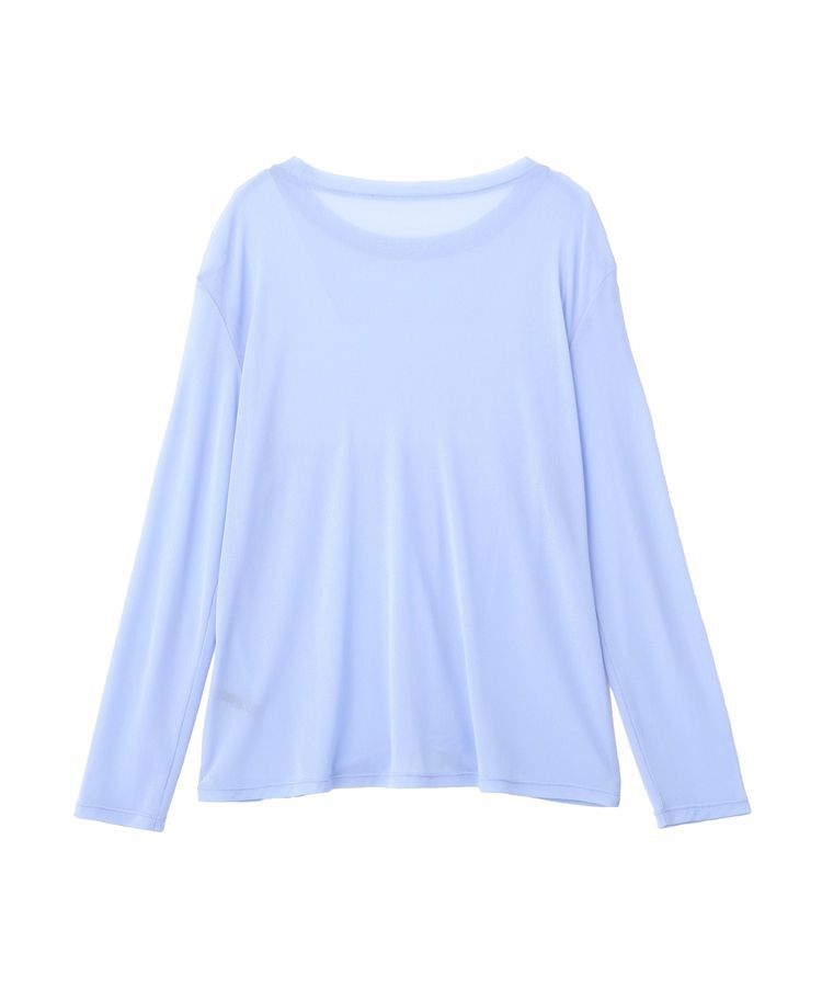 YECCA VECCA「クルーネックシアートップス」|Tシャツ・カットソー|