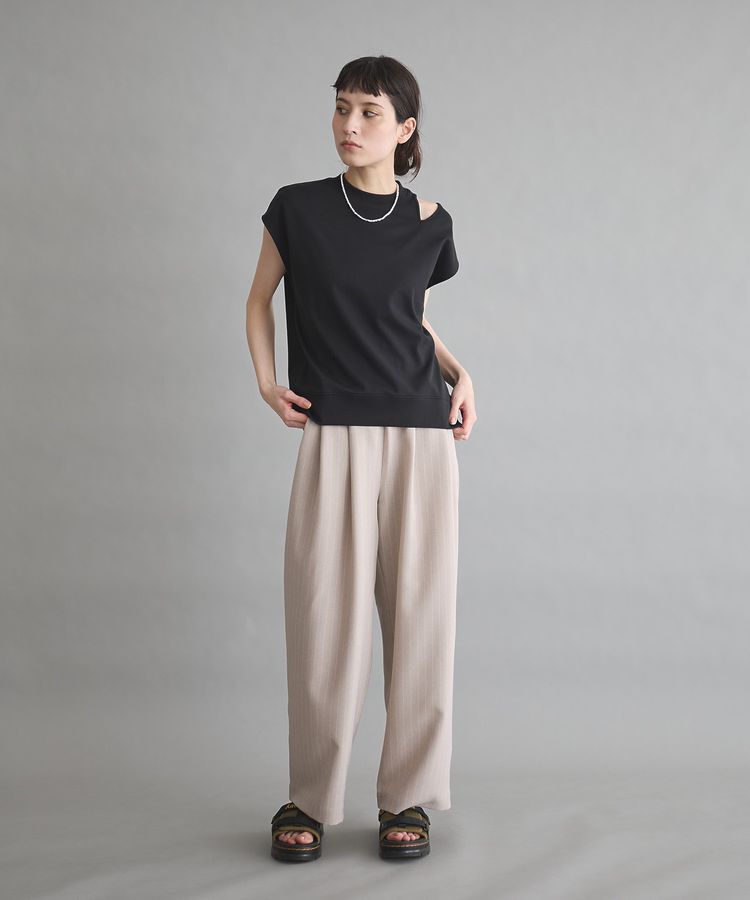 GARAGE OF GOOD CLOTHING「【日本製】スムースショルダースリットプルオーバー」|Tシャツ・カットソー|