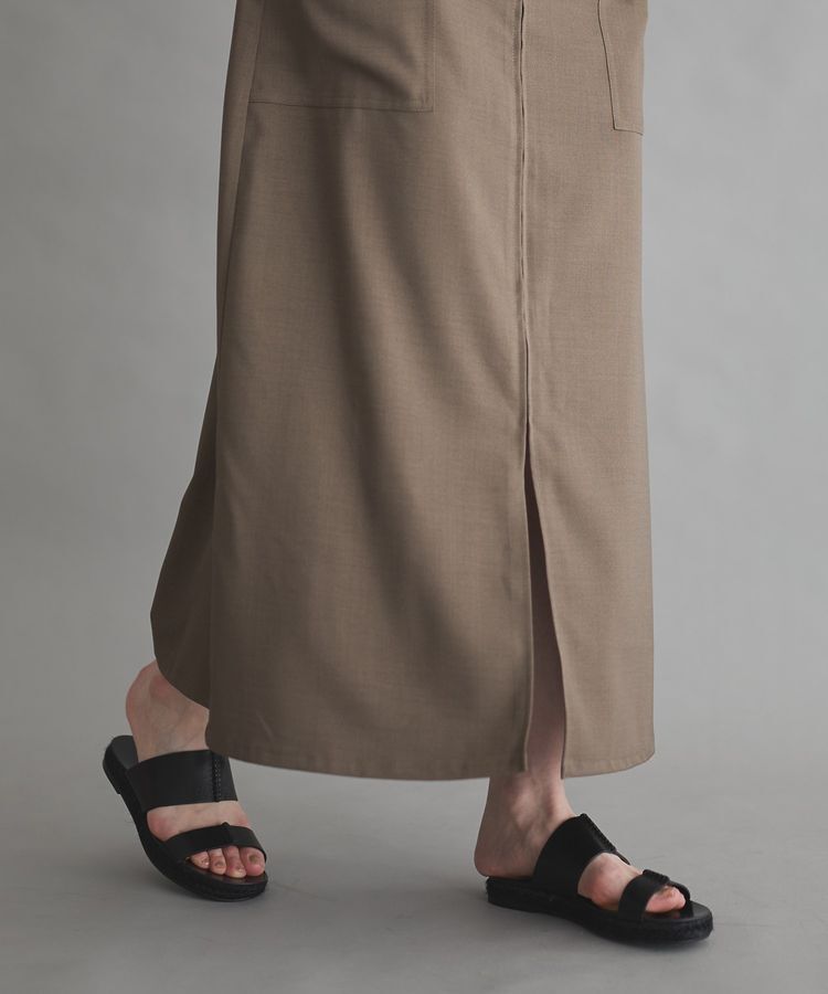 GARAGE OF GOOD CLOTHING「ZIP開きジャンパースカート」|ジャンパースカート|