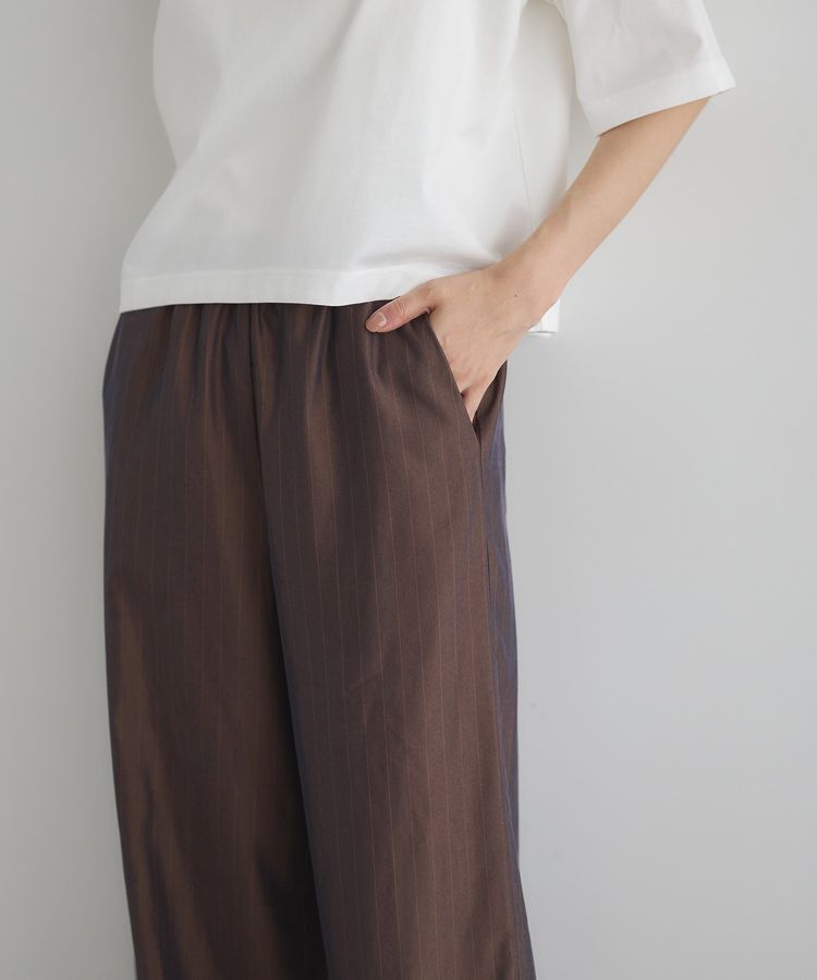 GARAGE OF GOOD CLOTHING「【日本製】ストライプイージーロングパンツ」|その他|