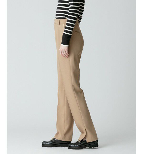 allureville「サイドスリットテーパードパンツ」|その他|