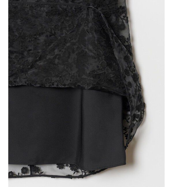 LOULOU WILLOUGHBY「【LOULOU WILLOUGHBY】オーガン刺繍スカート」|スカート|