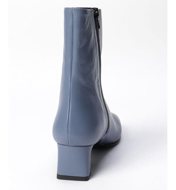 allureville「【FABIO RUSCONI(ファビオルスコーニ)】スクエアトゥショートブーツ」|ロングブーツ|