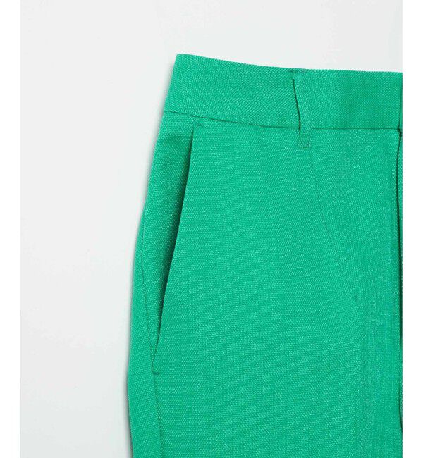 LOULOU WILLOUGHBY「【LOULOU WILLOUGHBY】ブライトリネンテーパードパンツ」|その他|