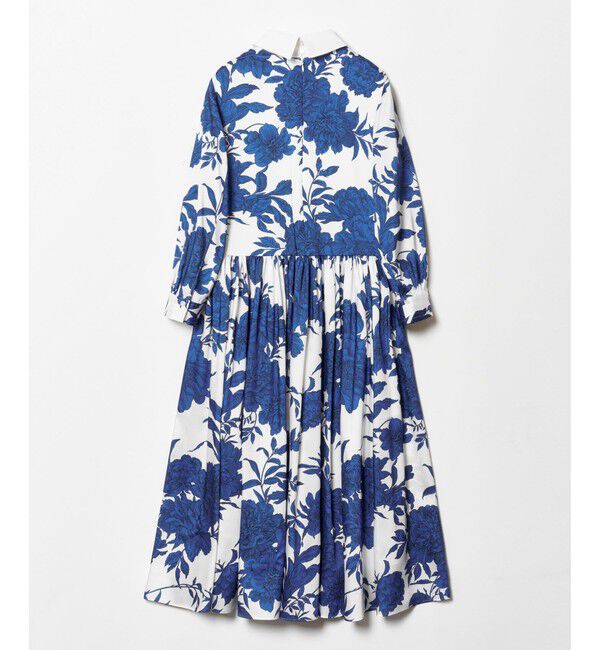 LOULOU WILLOUGHBY「【LOULOU WILLOUGHBY】RATTIフラワープリント衿付きワンピース」|ワンピース|