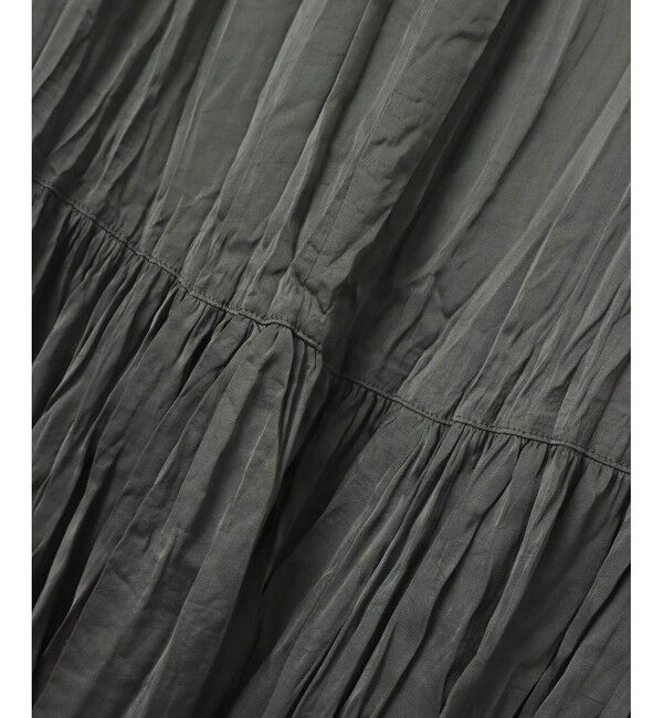 allureville「楊柳調プリーツマーメイドスカート」|スカート|