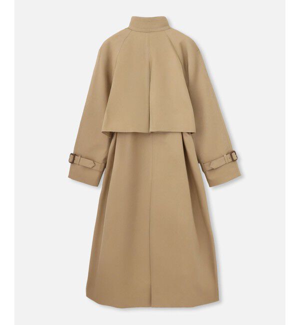 allureville「◇オーバーラップスタンドコート」|トレンチコート|