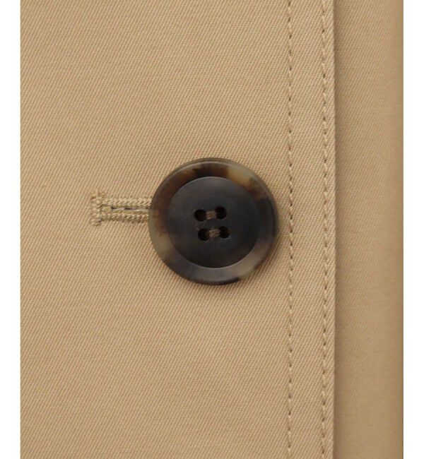 allureville「◇オーバーラップスタンドコート」|トレンチコート|