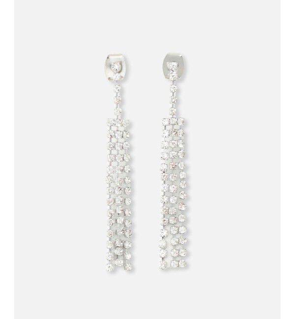 allureville「ビジュータッセルピアス」|ピアス|シルバー