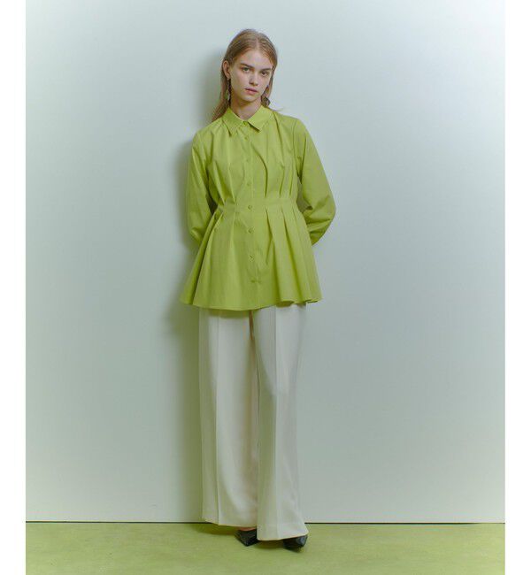 LOULOU WILLOUGHBY「【LOULOU WILLOUGHBY】タックシェイプシャツ」|シャツ・ブラウス|