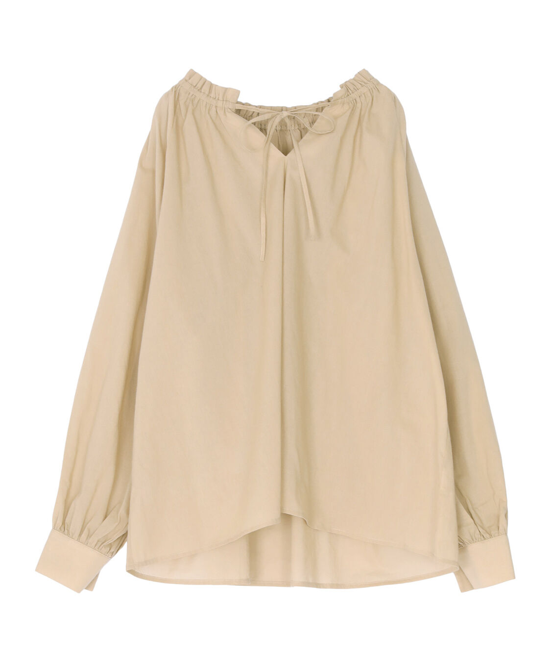 titivate「リボン付きAラインギャザーブラウス」|シャツ・ブラウス|