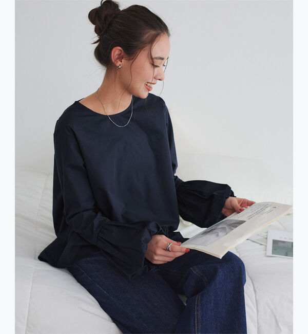 titivate「袖口バルーンデザインブラウス」|シャツ・ブラウス|