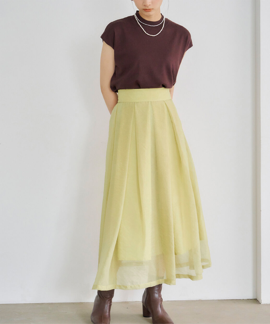 titivate「シアータックスカート」|スカート|