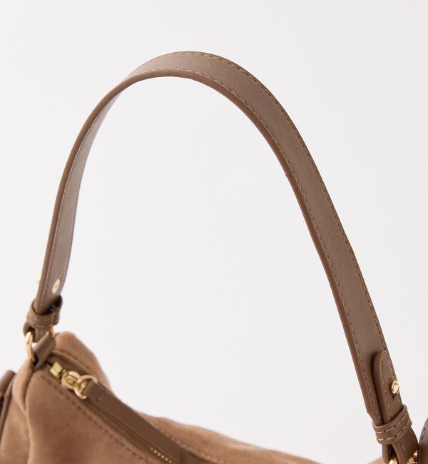  「ミニバッグチャーム付きドロストリボンバッグ」|ショルダー・メッセンジャー|