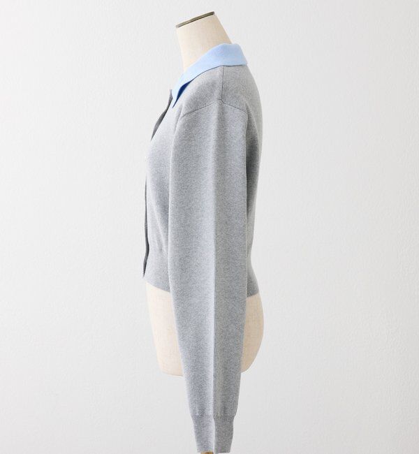  「配色襟付きニット」|ニット・セーター|