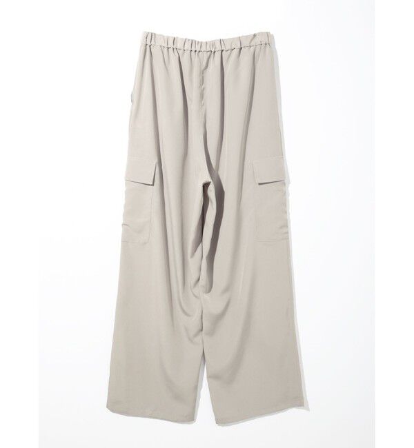 MIDIUMISOLID「MIDIUMISOLID for Ladies ワークイージーパンツ」|カーゴ|