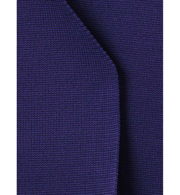 mizuiro ind「mizuiro ind Vネックニットジャケット」|カーディガン|