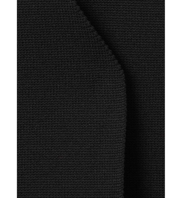 mizuiro ind「mizuiro ind Vネックニットジャケット」|カーディガン|