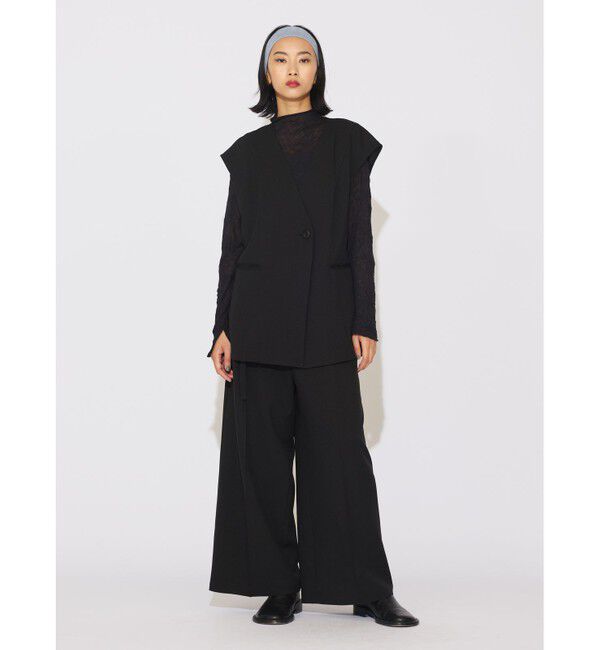 MIDIUMISOLID「MIDIUMISOLID for Ladies ストレートワイドパンツ」|その他|