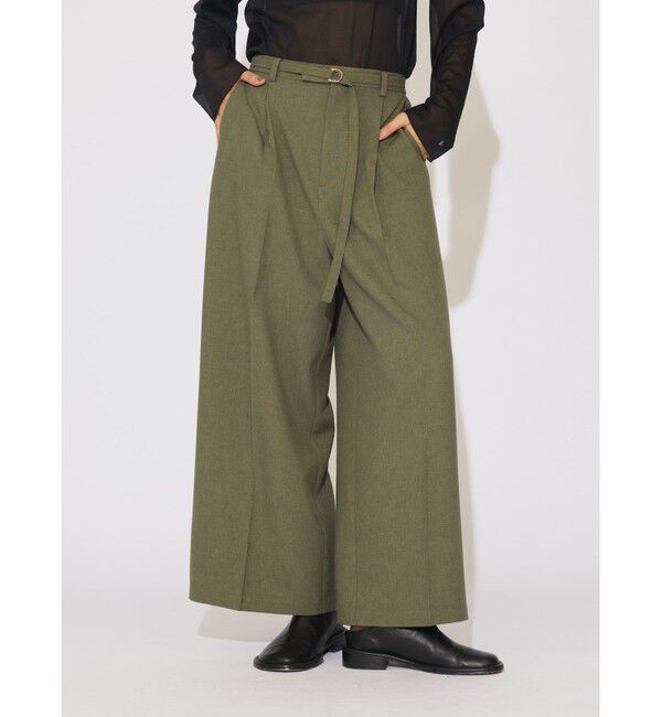 MIDIUMISOLID「MIDIUMISOLID for Ladies ストレートワイドパンツ」|その他|