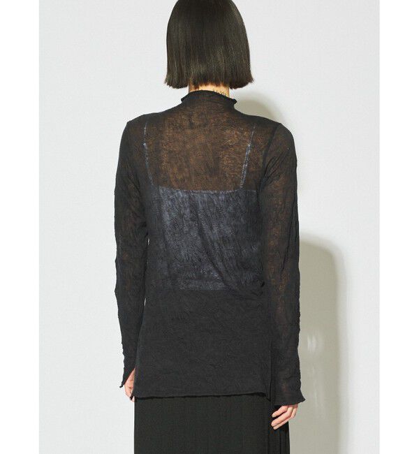 MIDIUMISOLID「MIDIUMISOLID for Ladies シアーハイネックインナー」|Tシャツ・カットソー|