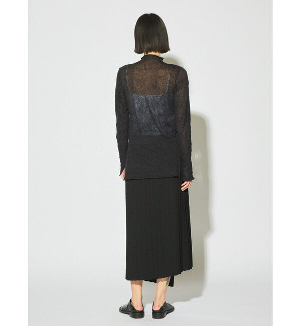 MIDIUMISOLID「MIDIUMISOLID for Ladies シアーハイネックインナー」|Tシャツ・カットソー|