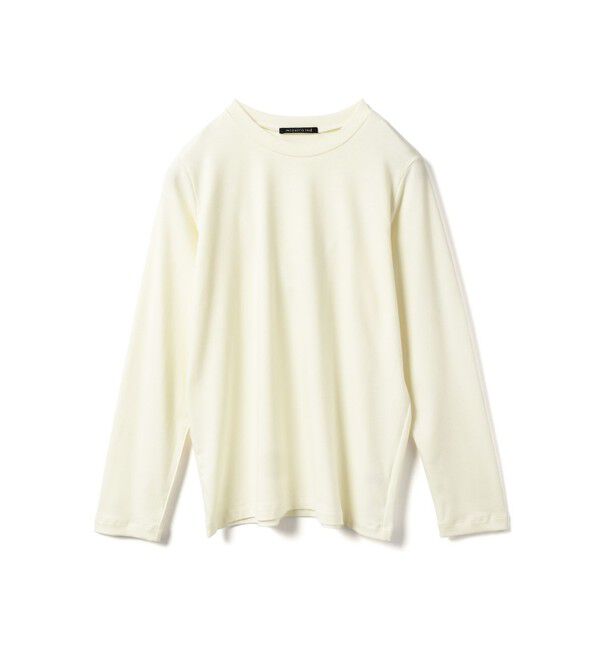 mizuiro ind「mizuiro ind スリーレイヤードコンパクトTシャツ」|Tシャツ・カットソー|アイボリー