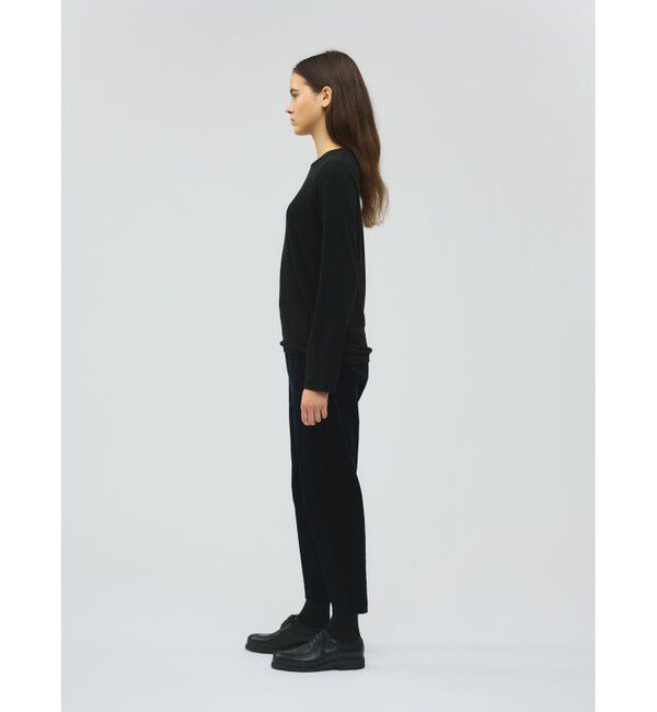 mizuiro ind「mizuiro ind スリーレイヤードコンパクトTシャツ」|Tシャツ・カットソー|