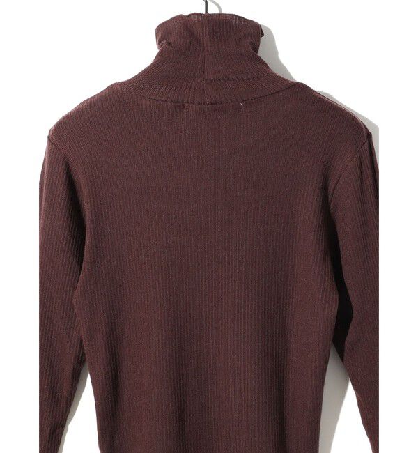 MIDIUMISOLID「MIDIUMISOLID for Ladies ウォームシアーリブプルオーバー」|ニット・セーター|