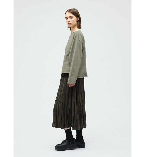 mizuiro ind「mizuiro ind バスクシャツ」|Tシャツ・カットソー|