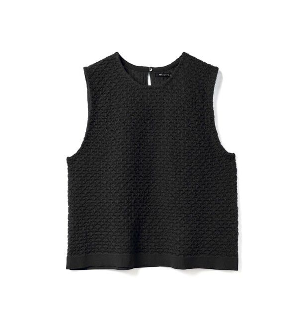 mizuiro ind「mizuiro ind パターンシアーベスト」|ベスト・ジレ|