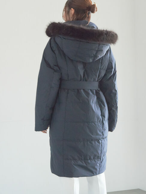 Te chichi「【宮本茉由着用】フードロングダウンコート」|その他|