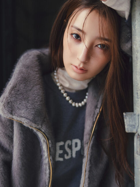 Te chichi「【宮本茉由着用】グラデーションファースタンドジャケット」|その他|