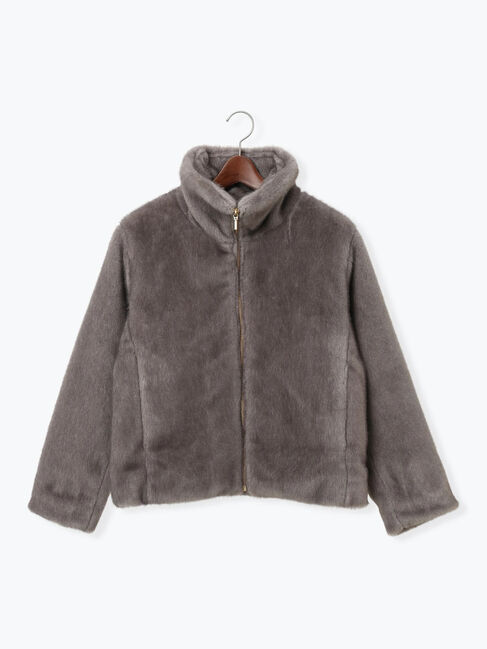 Te chichi「【宮本茉由着用】グラデーションファースタンドジャケット」|その他|