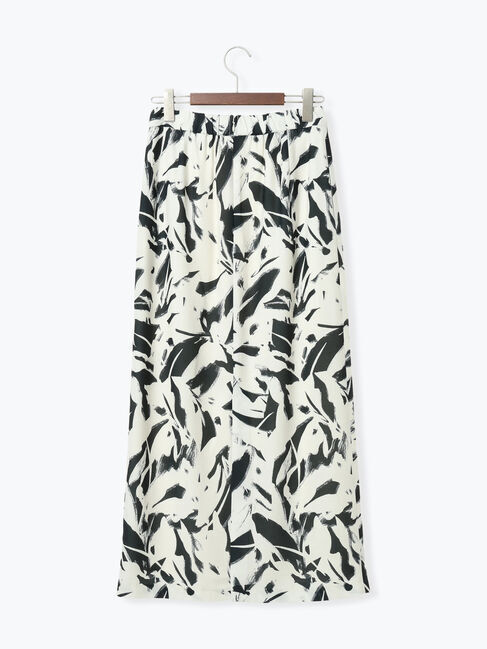 Te chichi「ペイントパターンナロースカート《2026 spring catalog item》」|スカート|